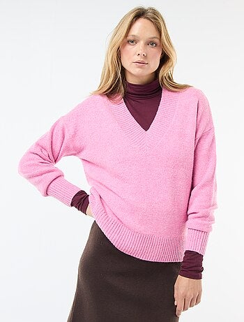 Pull col V uni