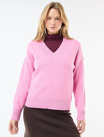 Pull col V uni