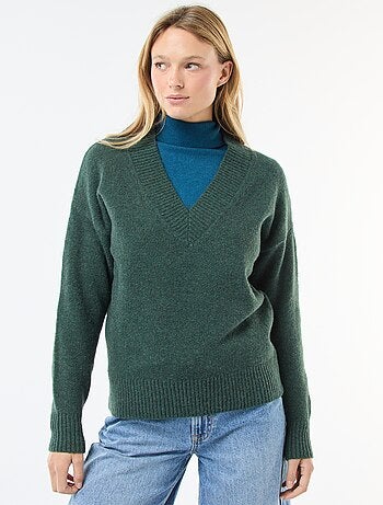 Pull col V uni