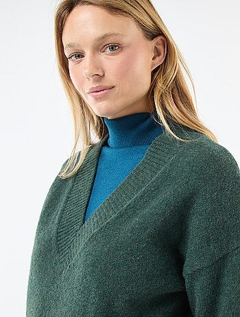 Pull col V uni