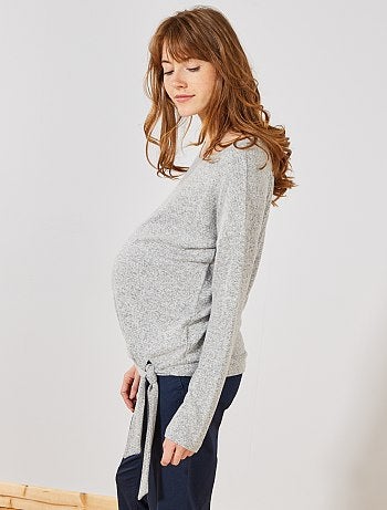 Maternité - Pull de grossesse maille extra-douce - Kiabi