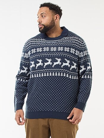 Pull de Noël à motif