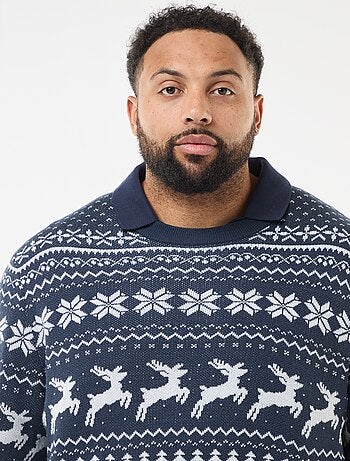 Pull de Noël à motif