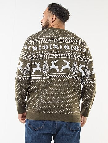 Pull de Noël à motif