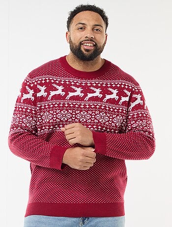 Pull de Noël à motif