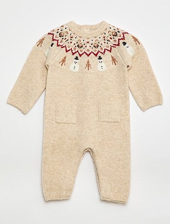 Pull de Noël en tricot