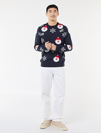 Pull de Noël imprimé