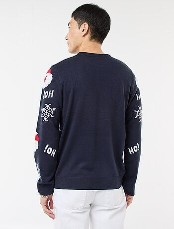 Pull de Noël imprimé