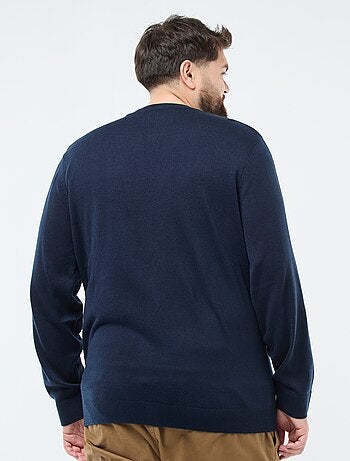 Pull de Noël imprimé 'renne'