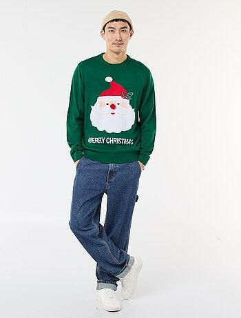 Pull de Noël imprimé