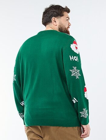 Pull de Noël imprimé