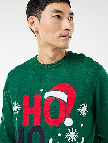 Pull de Noël imprimé