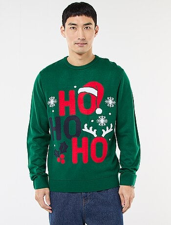 Pull de Noël imprimé
