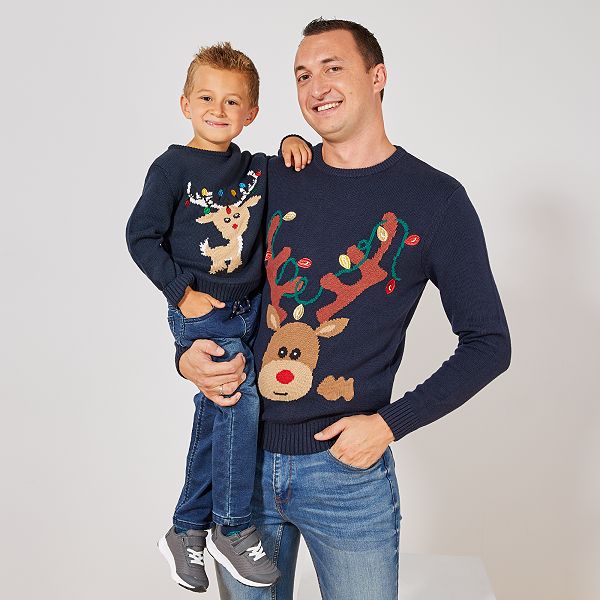 نيبو الترويج بابا Pull De Noel Garcon Kiabi Pulserapasamanosdeoro Net