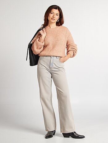 Pull en grosse maille