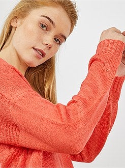 Pull en maille bouclette - Kiabi