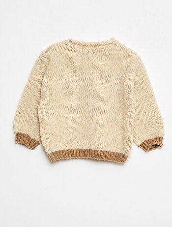 Pull en maille chaude