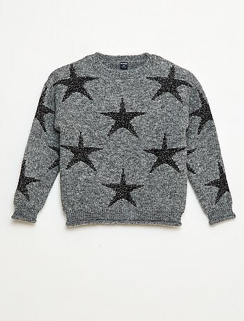 Pull en maille col rond