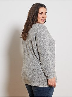 Pull en maille douce - Kiabi