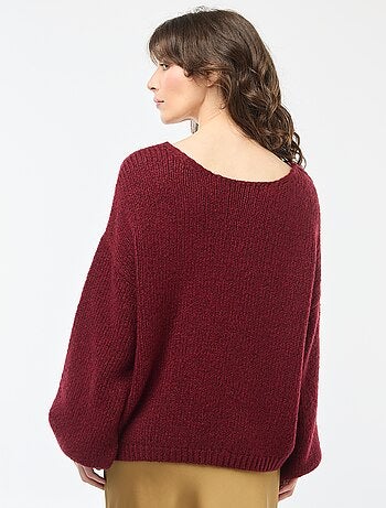 Pull en maille épaisse 'JDY'