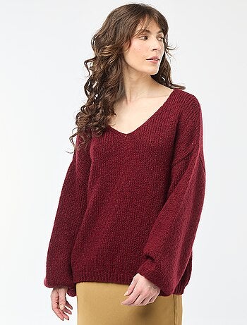 Pull en maille épaisse 'JDY'