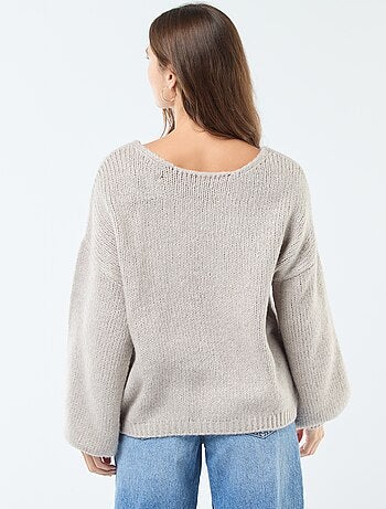 Pull en maille épaisse 'JDY'