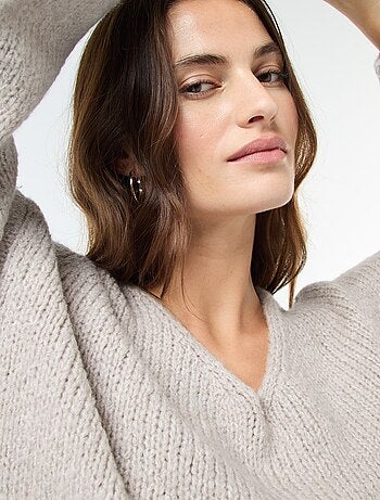 Pull en maille épaisse 'JDY'