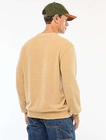 Pull en maille fantaisie coupe regular