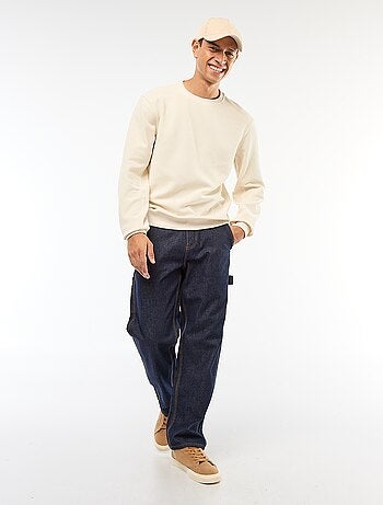 Pull en maille fantaisie coupe regular