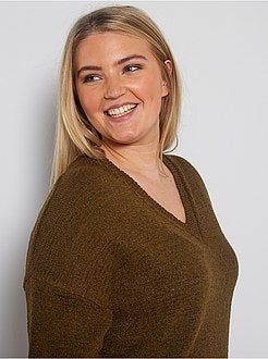 Pull en maille lâche - Kiabi