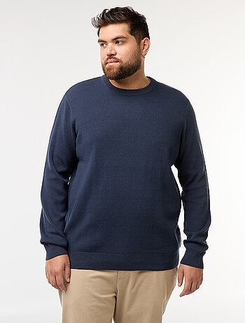 Pull en maille uni