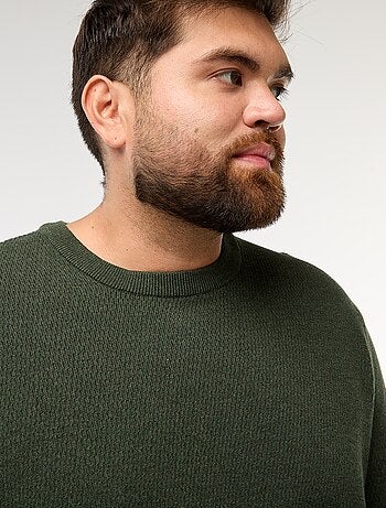 Pull en maille uni