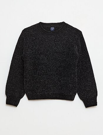 Pull épais en maille chenille