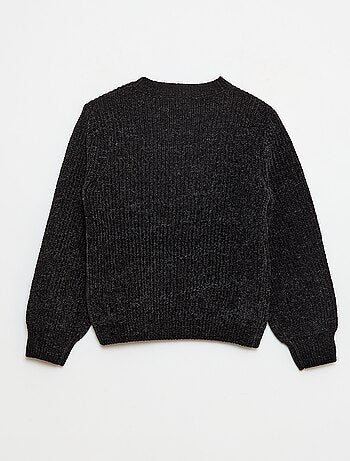 Pull épais en maille chenille