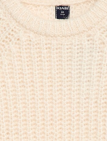 Pull épais en maille unie