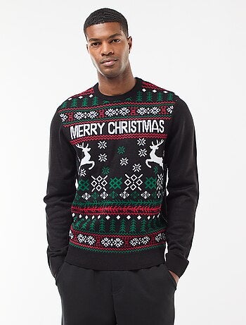Pull imprimé de Noël