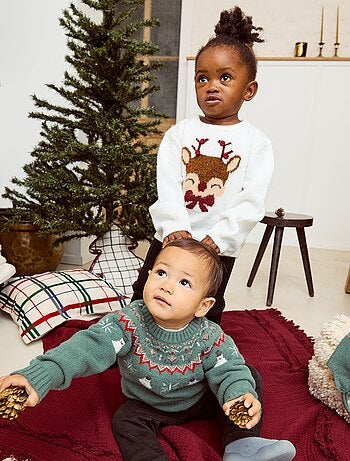 Pull imprimé Noël