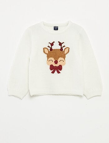 Pull imprimé Noël