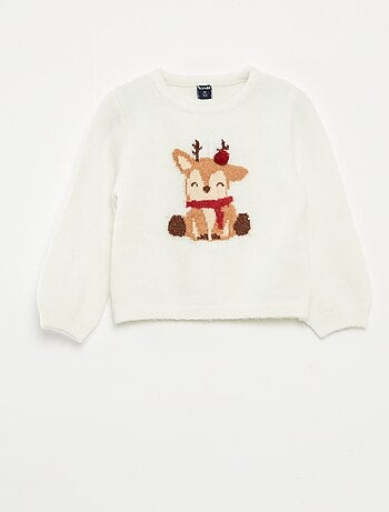 Pull imprimé Noël