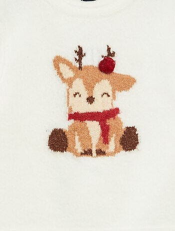Pull imprimé Noël