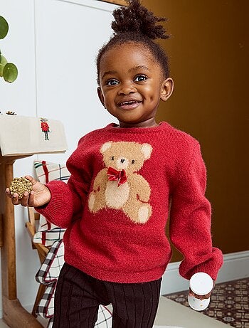 Pull imprimé Noël