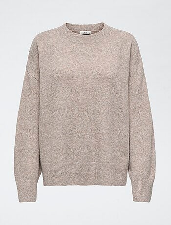 Pull long 'JDY' col rond