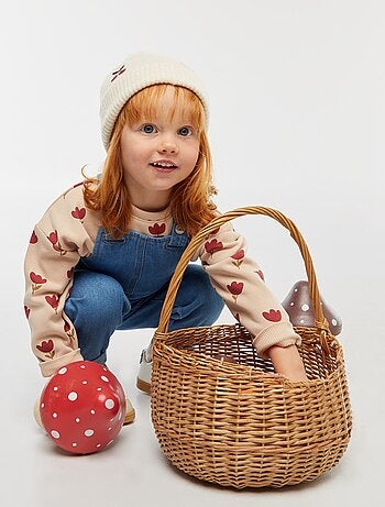 Pull polaire à motif