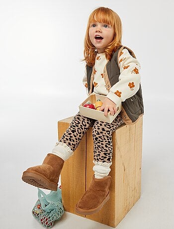 Pull polaire à motif