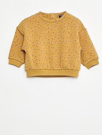 Pull polaire à motif