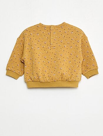 Pull polaire à motif