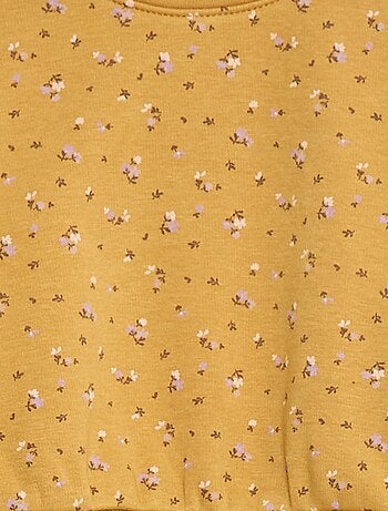 Pull polaire à motif