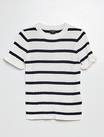 Pull style marinière