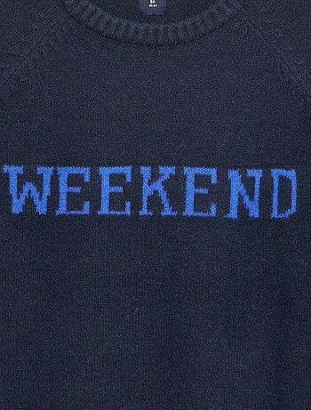 Pull ultra-doux à message