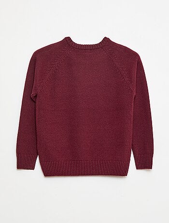 Pull ultra-doux à message